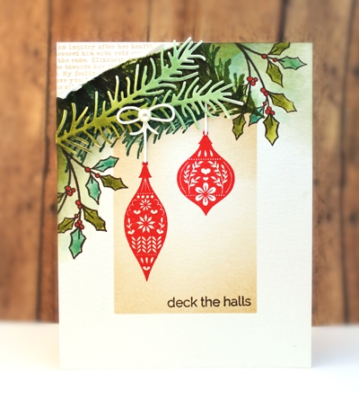 Ornamented - Christmas Clear Stamp
