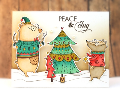 Jolly Good Times - Christmas Clear Stamp