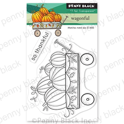 Wagonful Mini - Autumn Clear Stamp