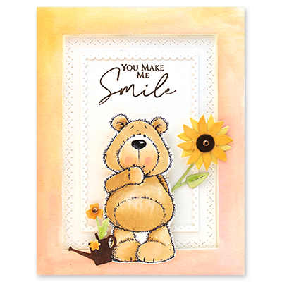 Bear-Y Wishful Mini - Clear Stamp