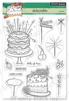 Delectable - Clear Stamp