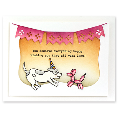 Pawsome Birthday - Clear Stamp