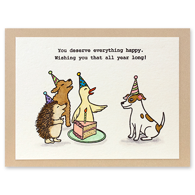 Pawsome Birthday - Clear Stamp