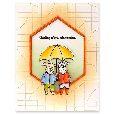 Dance In The Rain - Clear Stamp