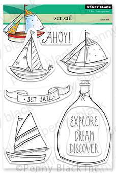Set Sail - Clear Stamp Set