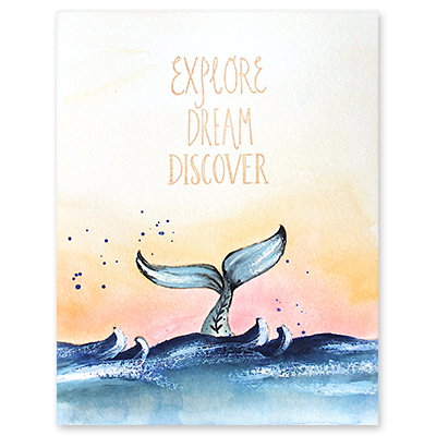 Swimming By - Clear Stamp Set