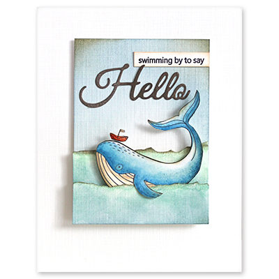 Whale Done - Clear Stamp Set