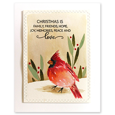Christmas Greetings - Clear Stamp Set