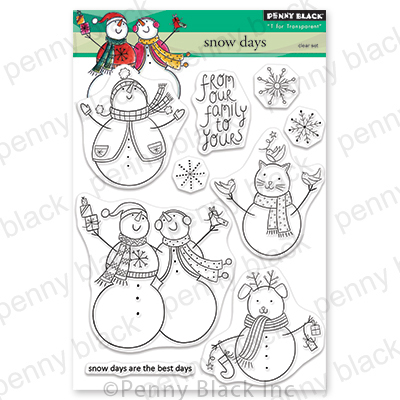 Snow Days - Clear Stamp Set