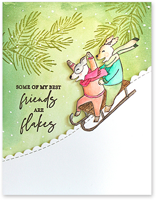 Skates & Spins - Clear Stamp Set