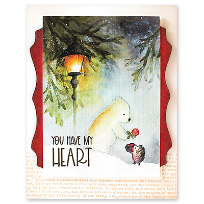 Warm My Heart Mini - Clear Stamp Set