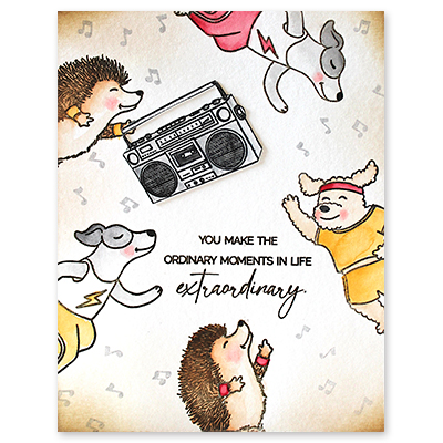 Dance - Clear Stamp