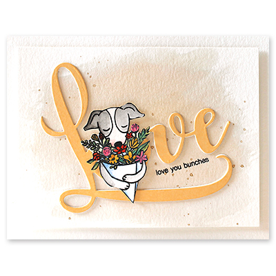 Bouquet Bunches - Clear Stamp