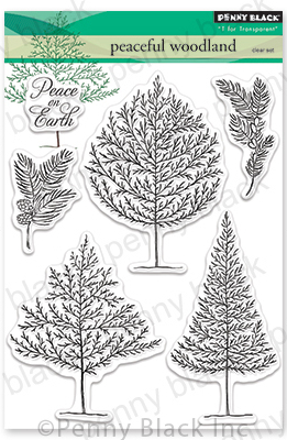 Peaceful Woodland - Clear Stamp