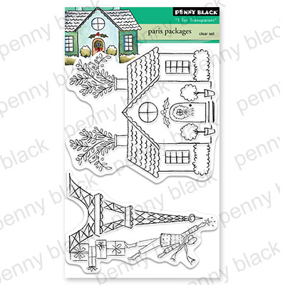 Paris Packages - Clear Stamps