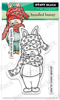 Boundled Bunny - Mini Clear Stamps