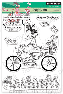 Happy Mail - Clear Stamp
