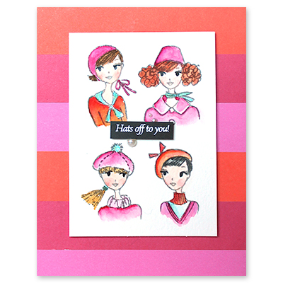 Hats Off - Clear Stamp