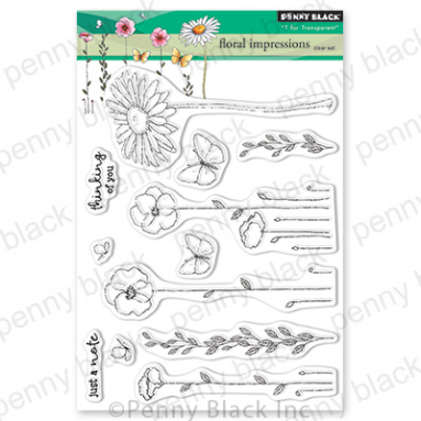 Floral Impressions - Clear Stamp