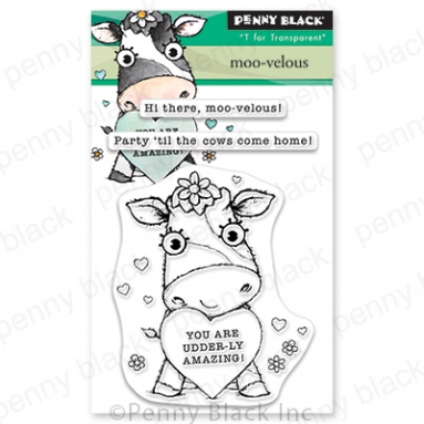 Moo-Velous Mini - Clear Stamp