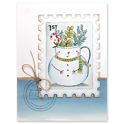 Mugs Of Joy Light - Christmas Clear Stamp