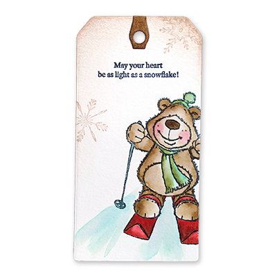 Snow Bears - Christmas Clear Stamp