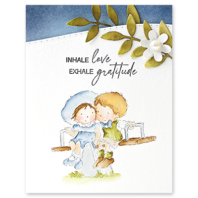 Growing Love - Valentine Clear Stamp