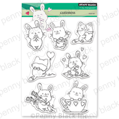 Cuteness - Valentine Clear Stamp