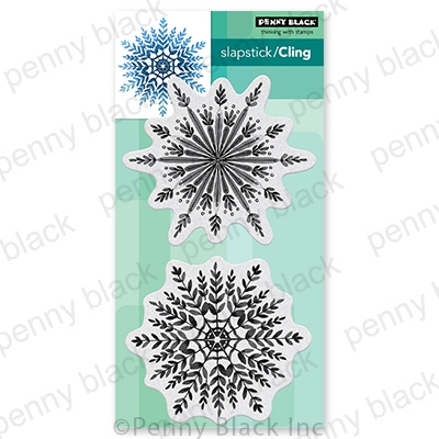 Snowfall - Slapstick Cling Stamp