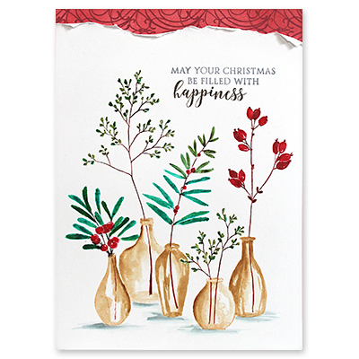 Festive Fragrance - Christmas Cling Stamp