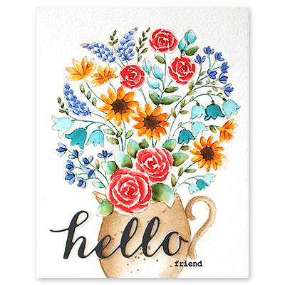 Garden'S Grace - Cling Stamp