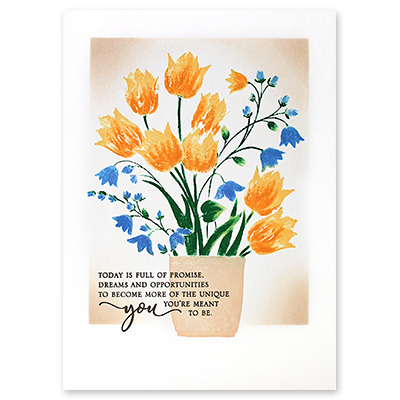 Tulip Treasure - Cling Stamp