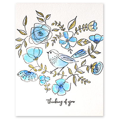 Chirps - Cling Stamp