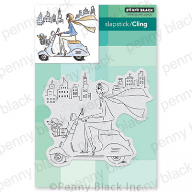 Arrive In Style - Cling Rubber Stamp