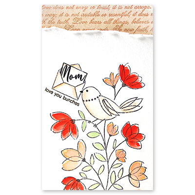 Lovely Letter - Cling Stamp
