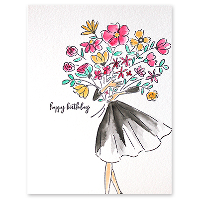 From My Heart - Cling Stamp