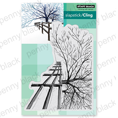 Snowfield - Cling Rubber Stamp
