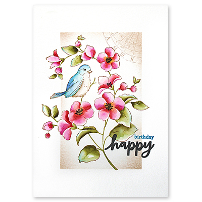 Songbird - Rubber Stamp
