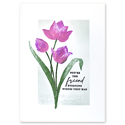 Cherished - Cling Rubber Stamp