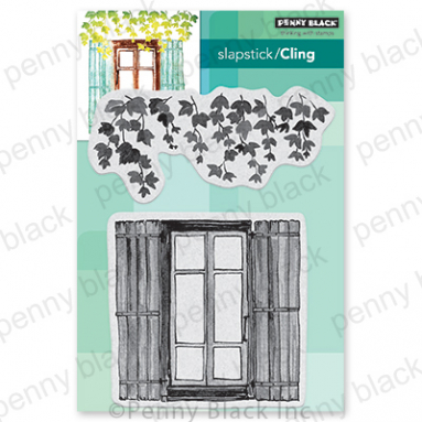 Window - Cling Rubber Stamp