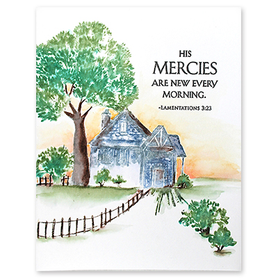 Welcome Home - Cling Rubber Stamp
