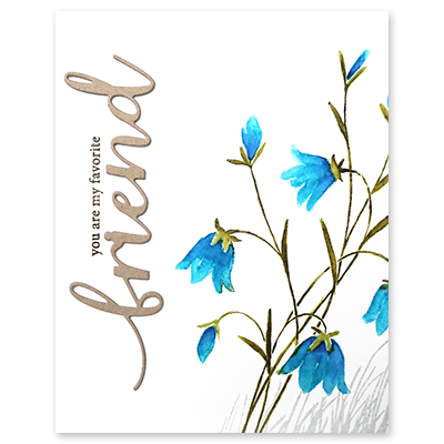 Treasured - Rubber Stamp