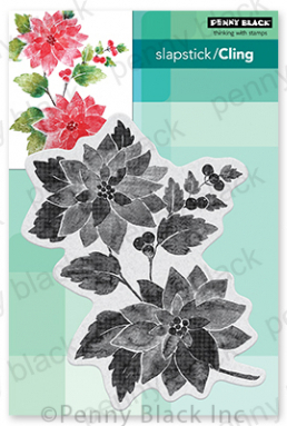 Festive Blossoms - Rubber Stamp