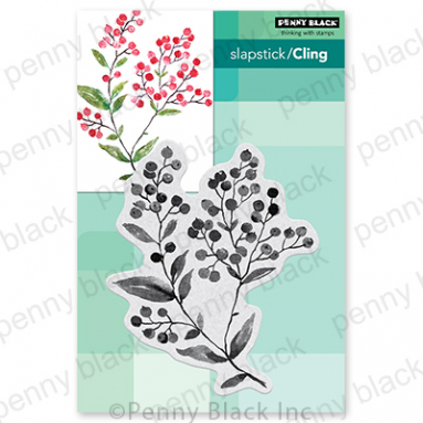 Brilliant Berries - Rubber Stamp, zoomed in. Select this picture to zoom back out.