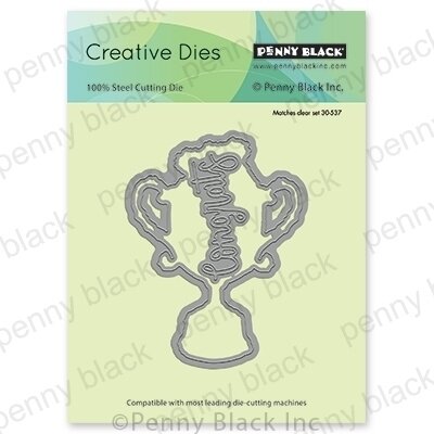 Number One Cut Out - Penny Black Craft Die