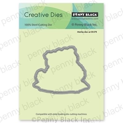 Bear Cuddle Cut Out - Penny Black Craft Die