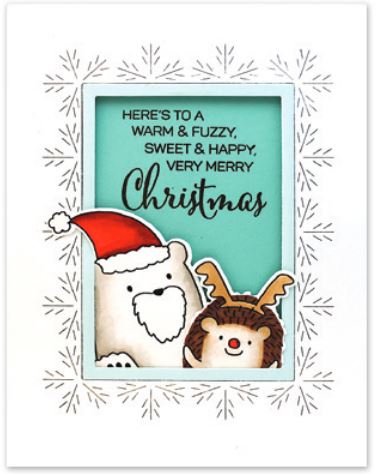 Xmas Costume Cut Out - Christmas Penny Black Craft Die