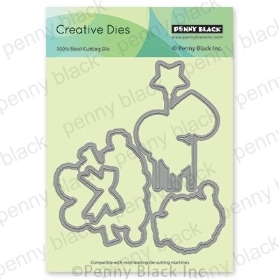 Togetherness Cut Out - Christmas Penny Black Craft Die