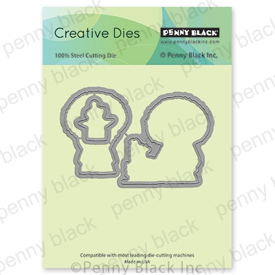 Cozy Cuteness Cut Out - Christmas Penny Black Craft Die