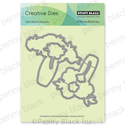 Wings and Vases Cut Out - Penny Black Craft Die